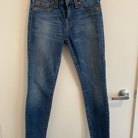True Religion women’s blue skinny jeans - Picture 6 of 6